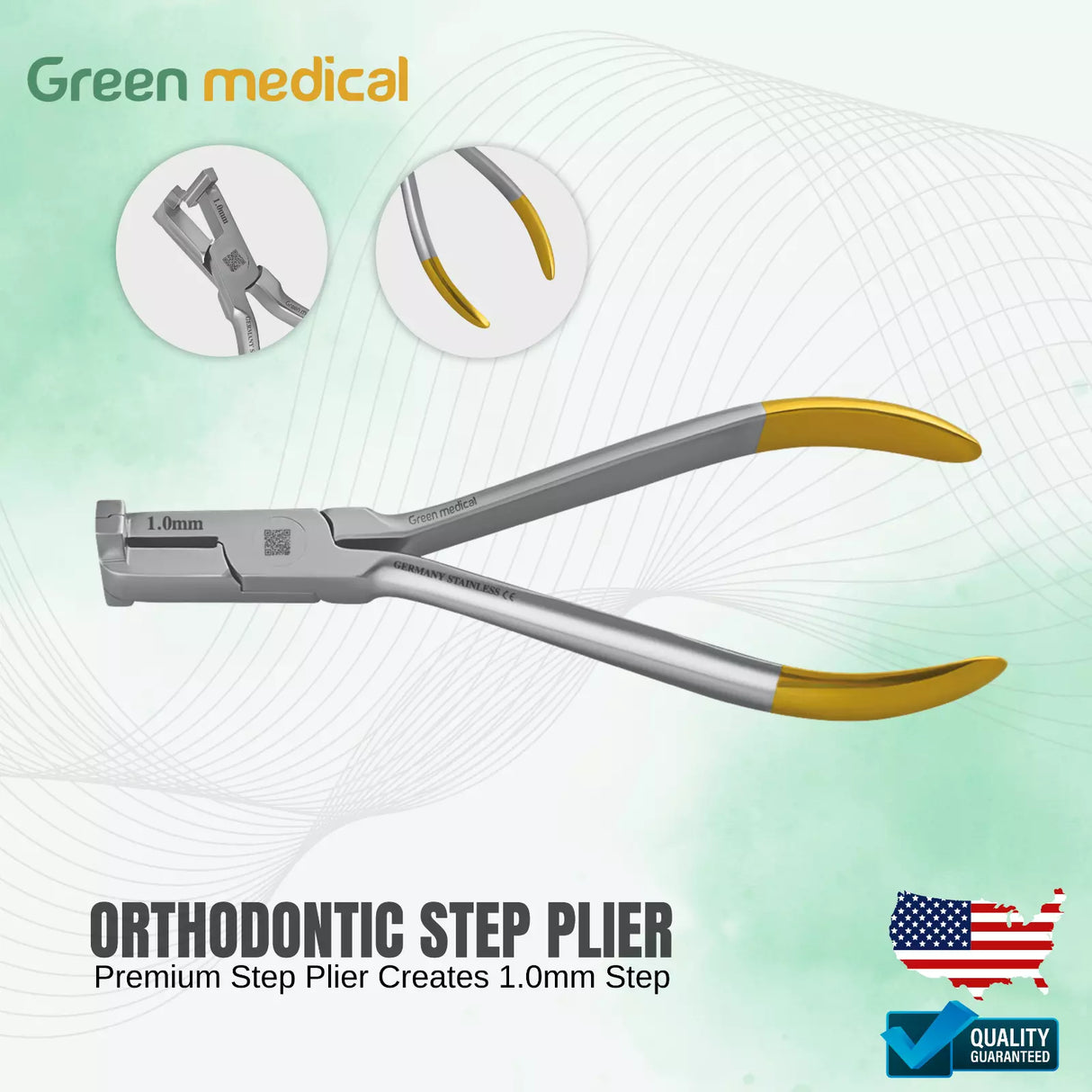 ORTHODONTIC STEP PLIER BANDING 1MM Steps