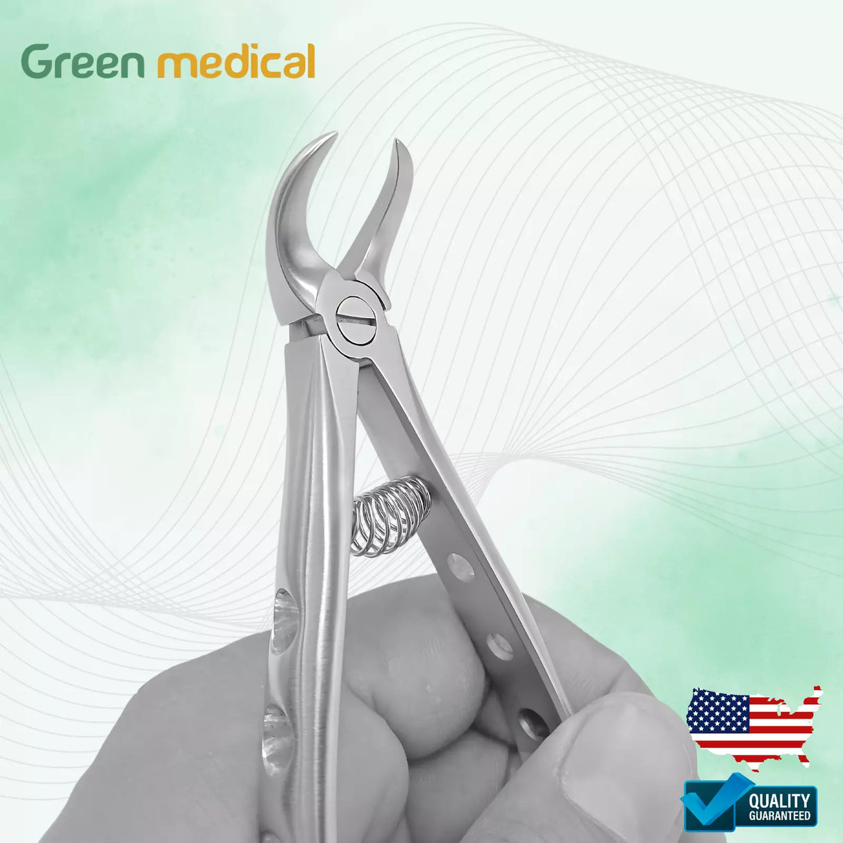 DENTAL EXTRACTION PEDO FORCEPS F-23B LOWER MOLAR COW HORN BEAK