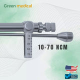 10-70 NCM Dental Implant Torque Wrench Ratchet Dental Instrument With Drivers