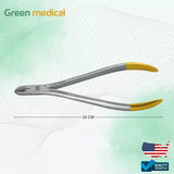 TC Wire Side Cutter Long Handle 15 cm Ligatures Orthodontic Dental Instrument