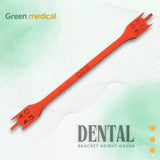 Orthodontic Dental Bracket Positioning Height Gauge 022 Surgical Instruments