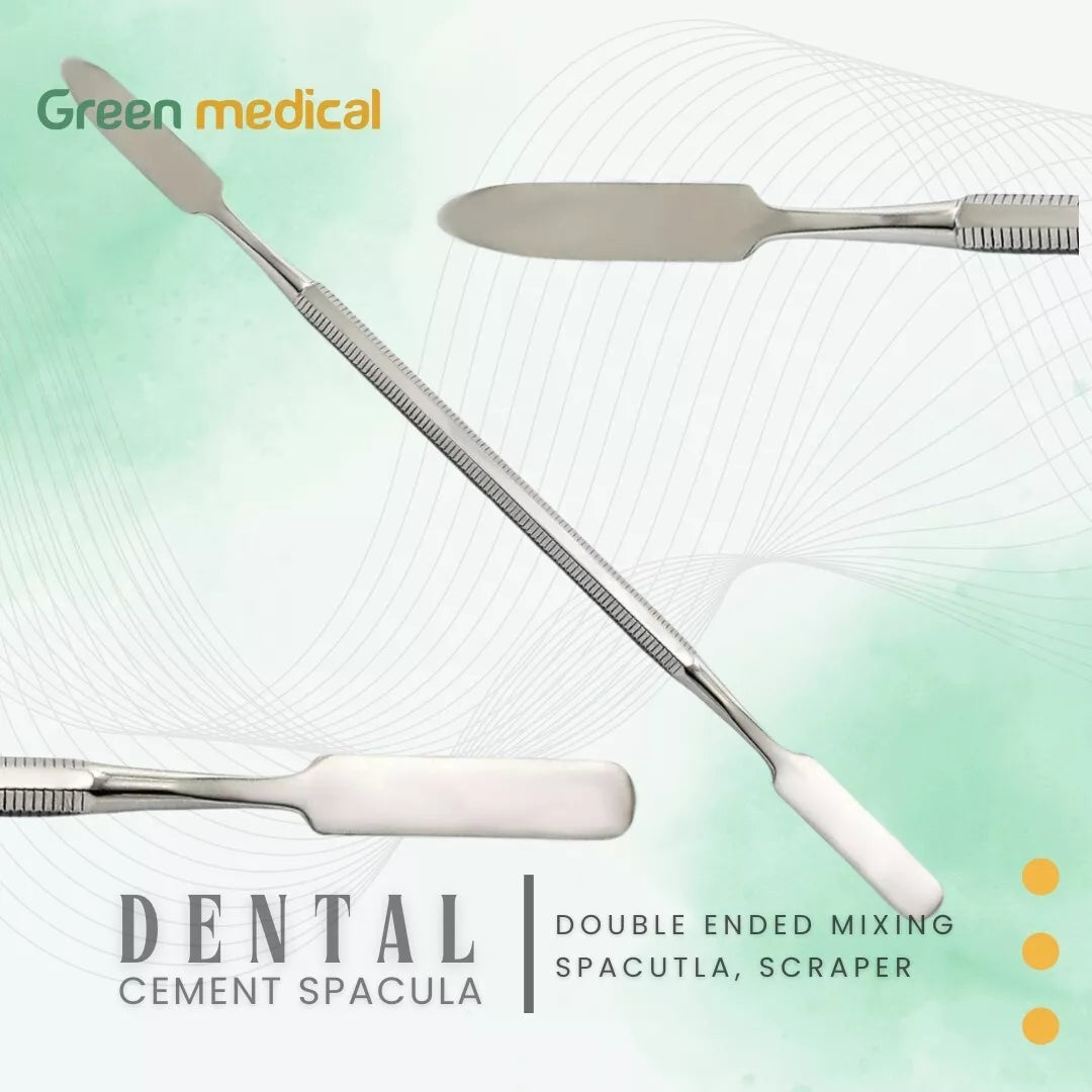 Dental Cement Spatula Mixing Lab Restorative Double Ended Instruments