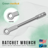 Ratchet Wrench Dental Implant 4mm Rachet Dental Instruments