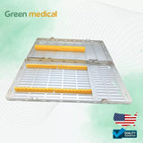 Dental Sterilization Cassette Autoclavable X-Large Cassette (Yellow)